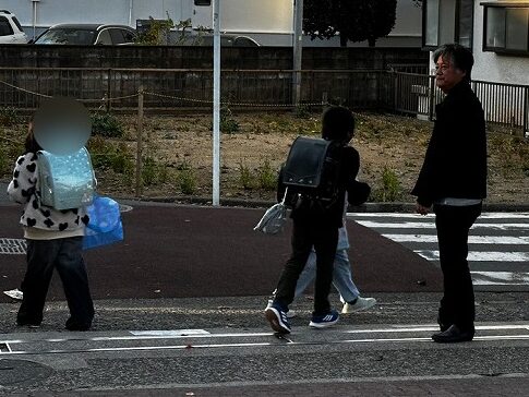 白幡小学校下校風景