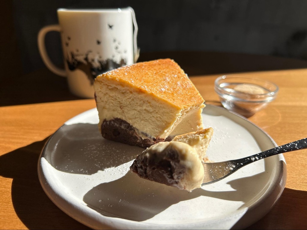 期間限定のチーズケーキ