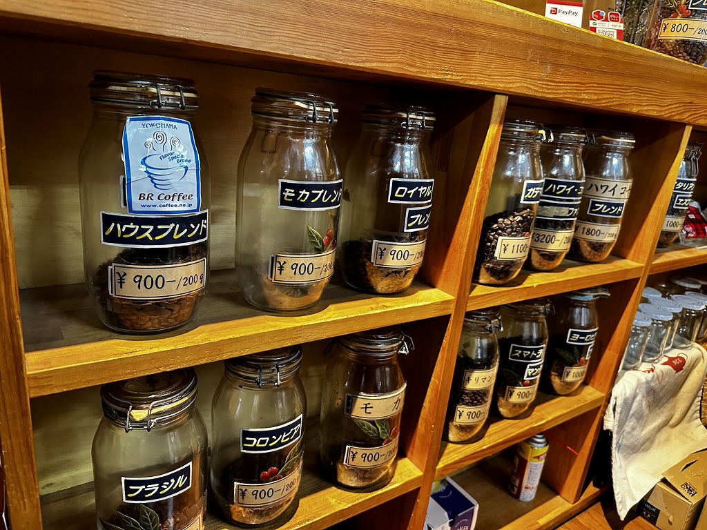 コーヒー豆も多数
