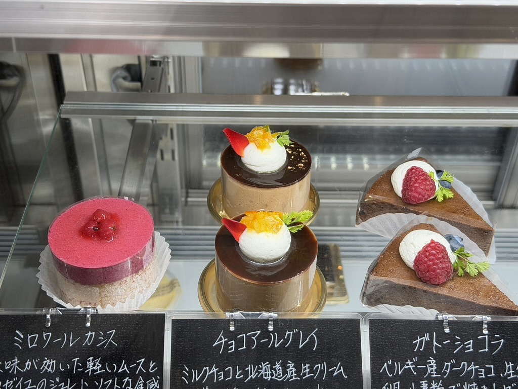 パティスリーカフェSora のケーキ