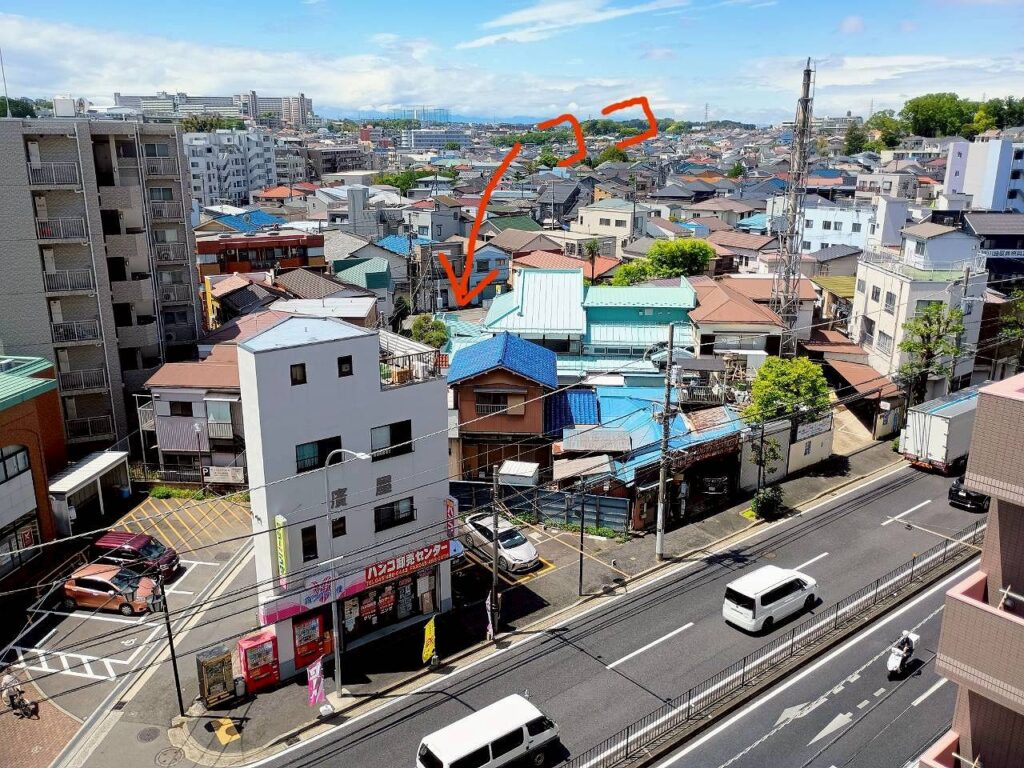 六角橋さんぽの風景