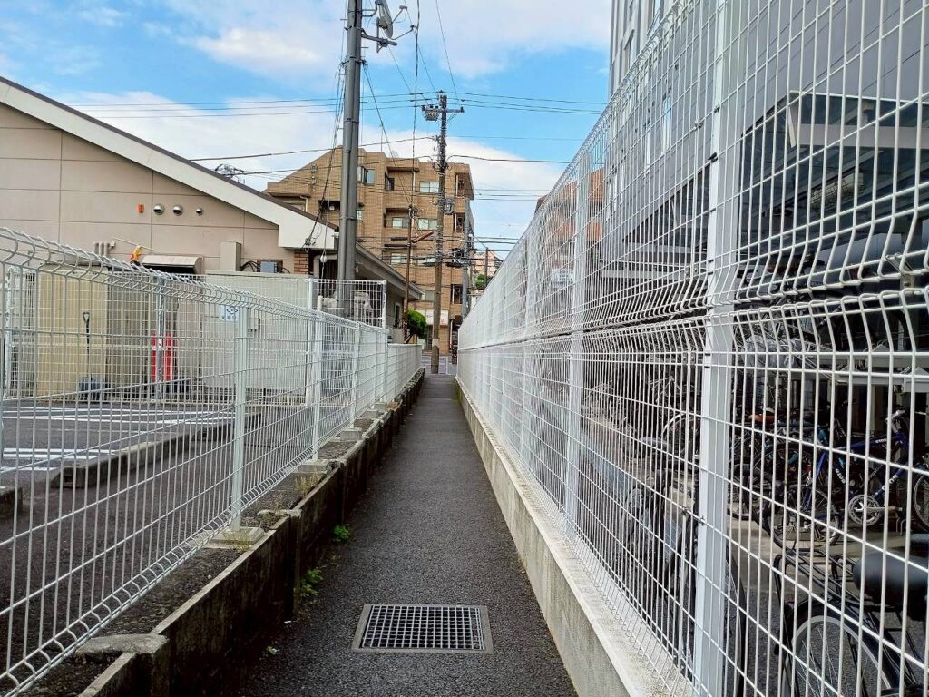 六角橋さんぽの風景～路地