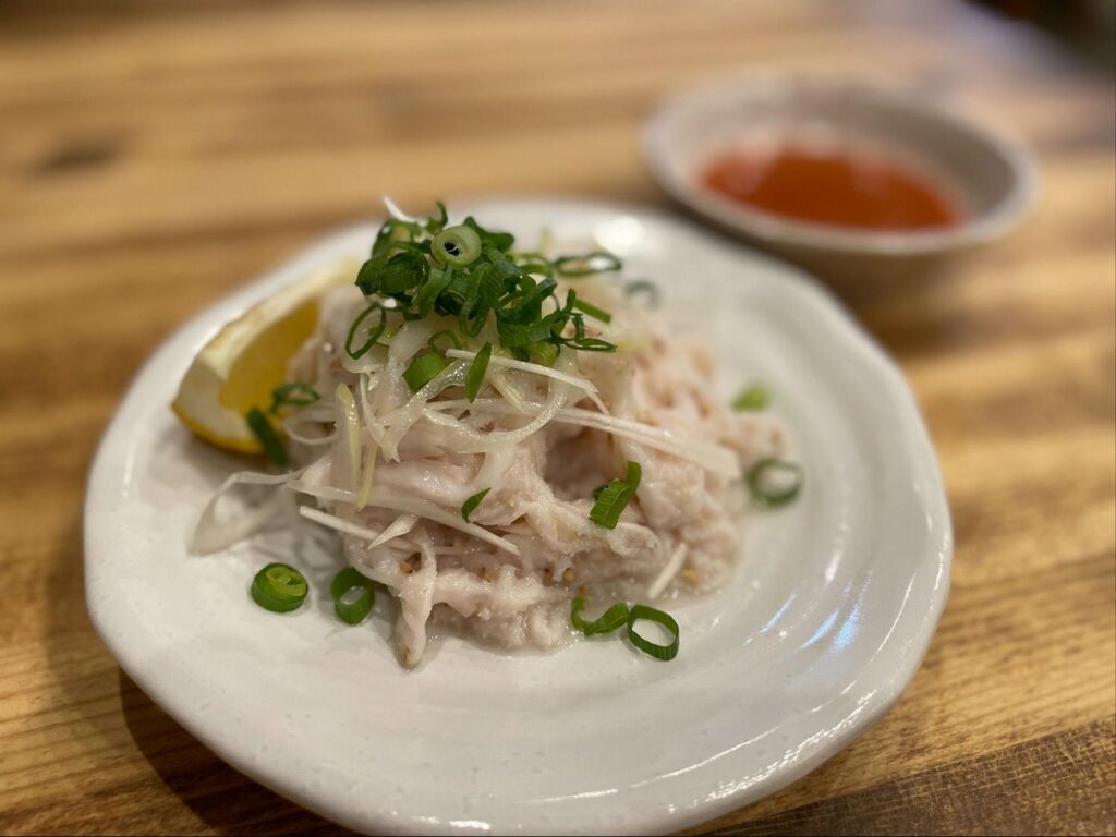 ライターおすすめのセンマイ刺し