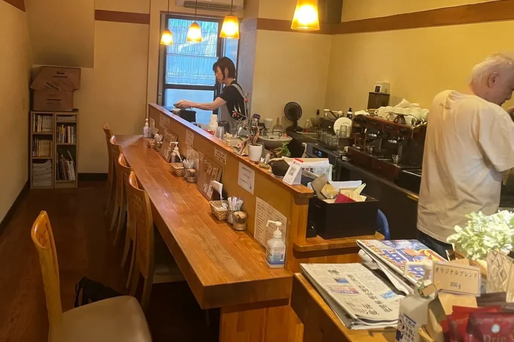 店内の様子