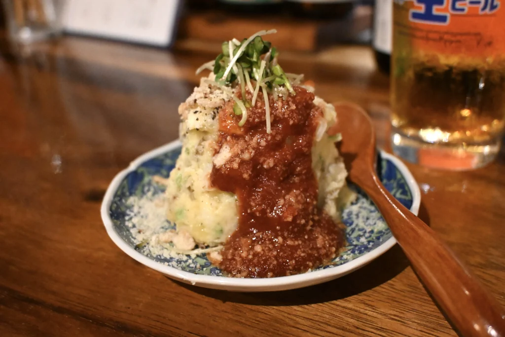 PAL四大名物蒸し料理3本日の温ポテサラ