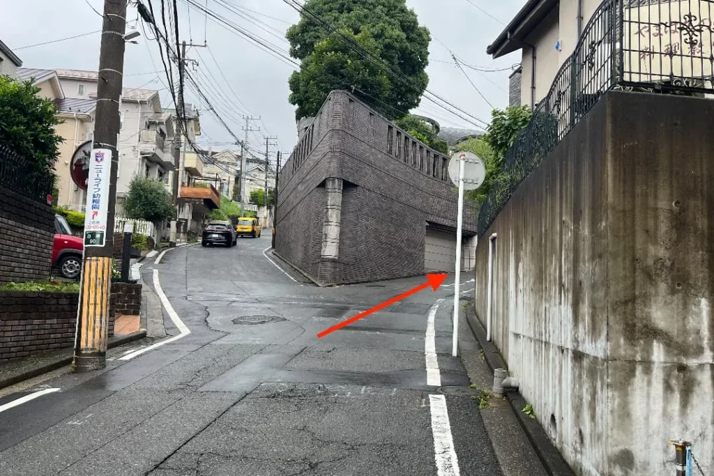 分岐を右へ