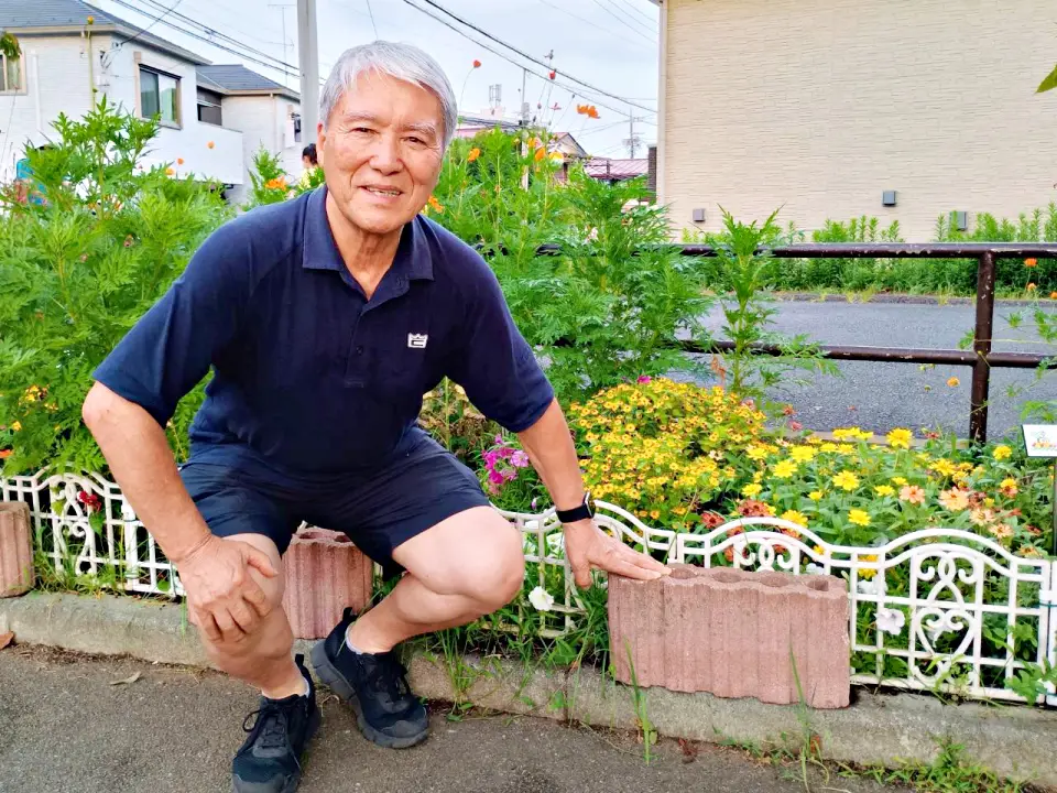 のろ猫さんぽ　白幡池公園愛護会の方