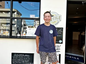 GENTILEオーナーの長谷川 翔麻さん