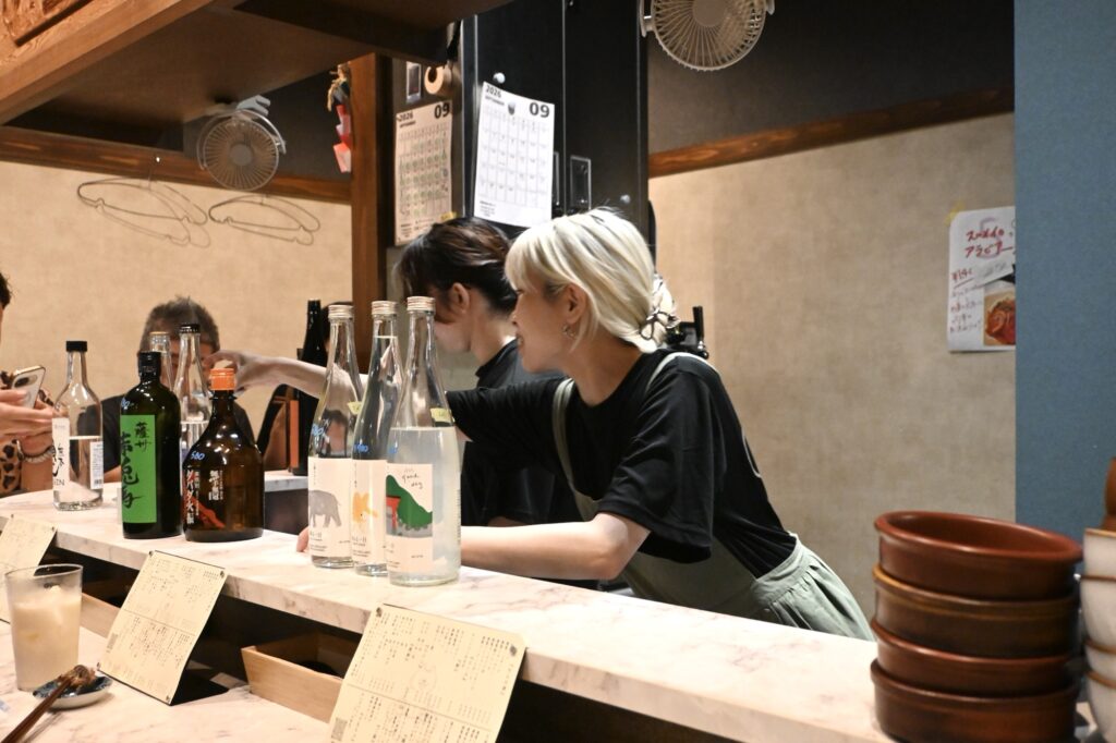 燻製酒場one’sの料理担当かおりさん
