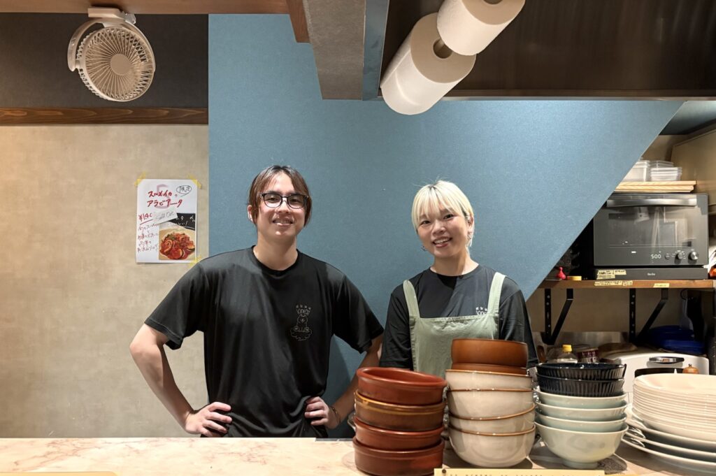 燻製酒場one’sのおふたり
