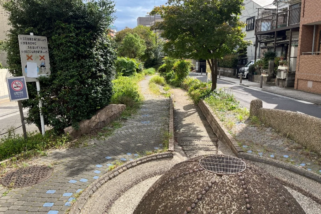 せせらぎ緑道の続き