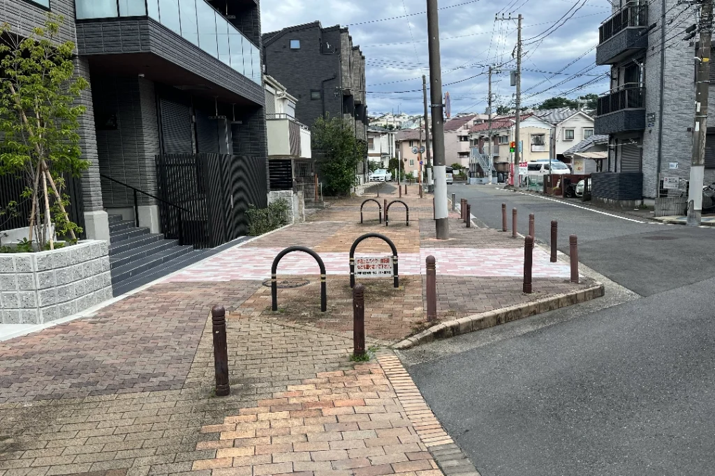 かつて川だった道